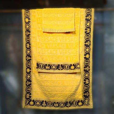 versace towel replica sale|bathroom decor with Versace.